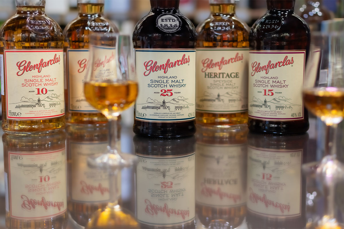 Các dòng rượu nổi bật của thương hiệu Glenfarclas