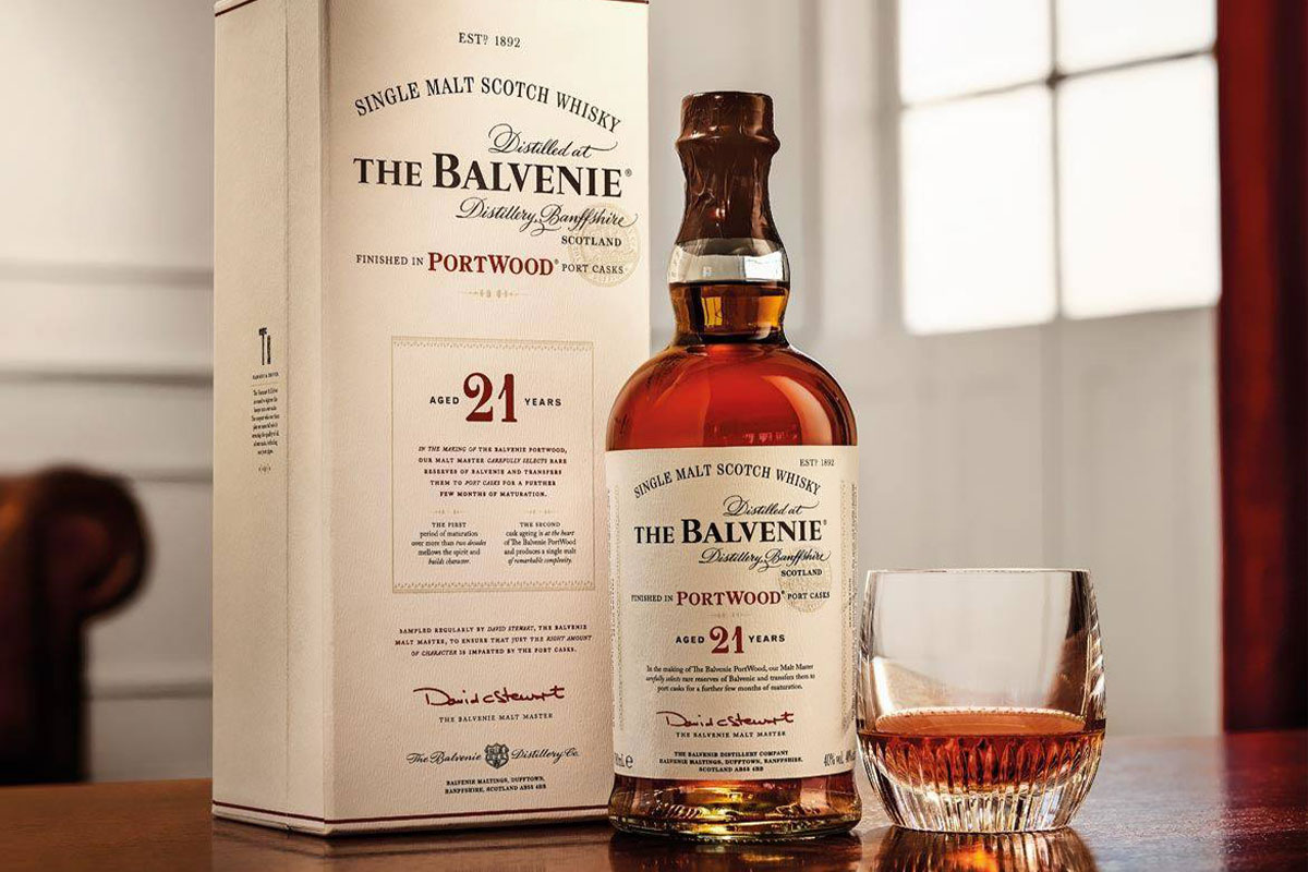 Hương đầu, giữa, và hậu vị Balvenie 21 năm