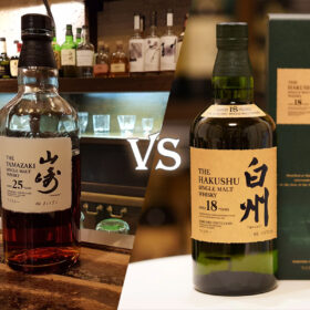 So sánh Yamazaki và Hakushu