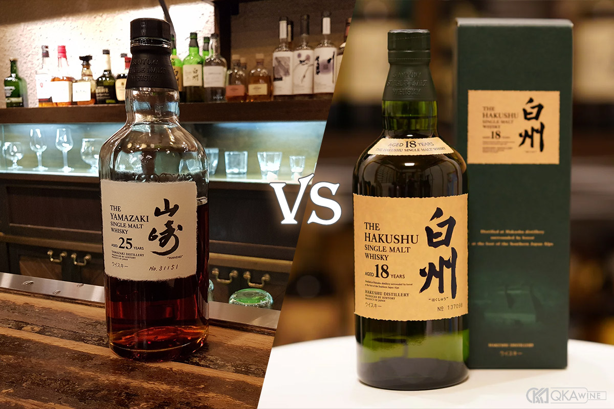 So sánh Yamazaki và Hakushu