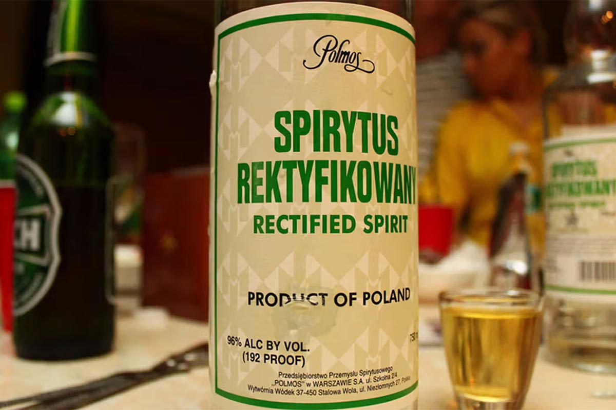 Spirytus Rektyfikowany 96% ABV từ Ba Lan