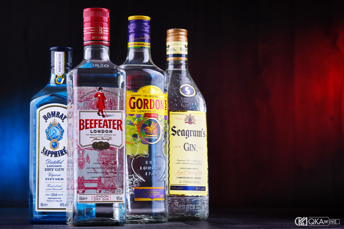 Top 5 thương hiệu Gin được yêu thích tại QKAWine