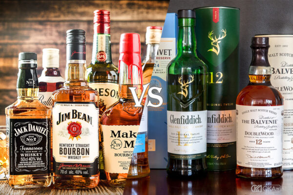 So sánh whiskey Mỹ và Scotch whisky