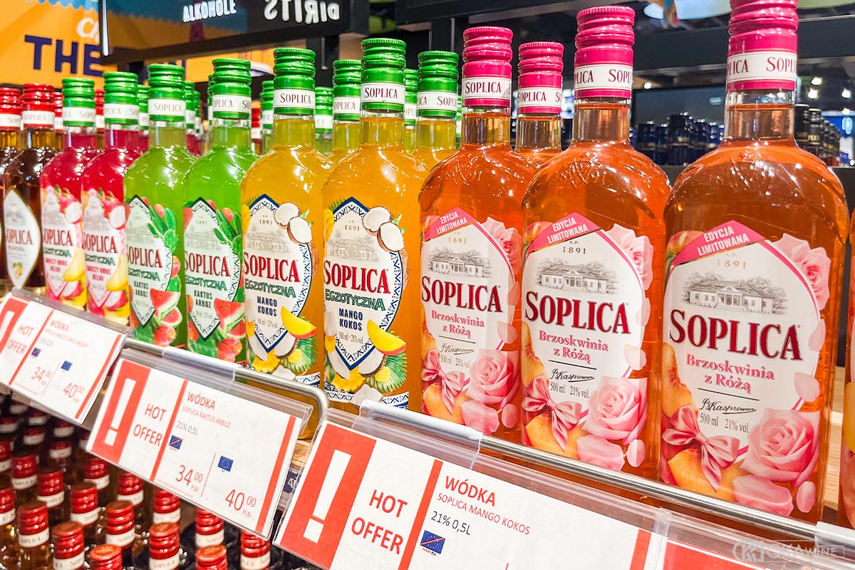 Các loại rượu Vodka mùi phổ biến