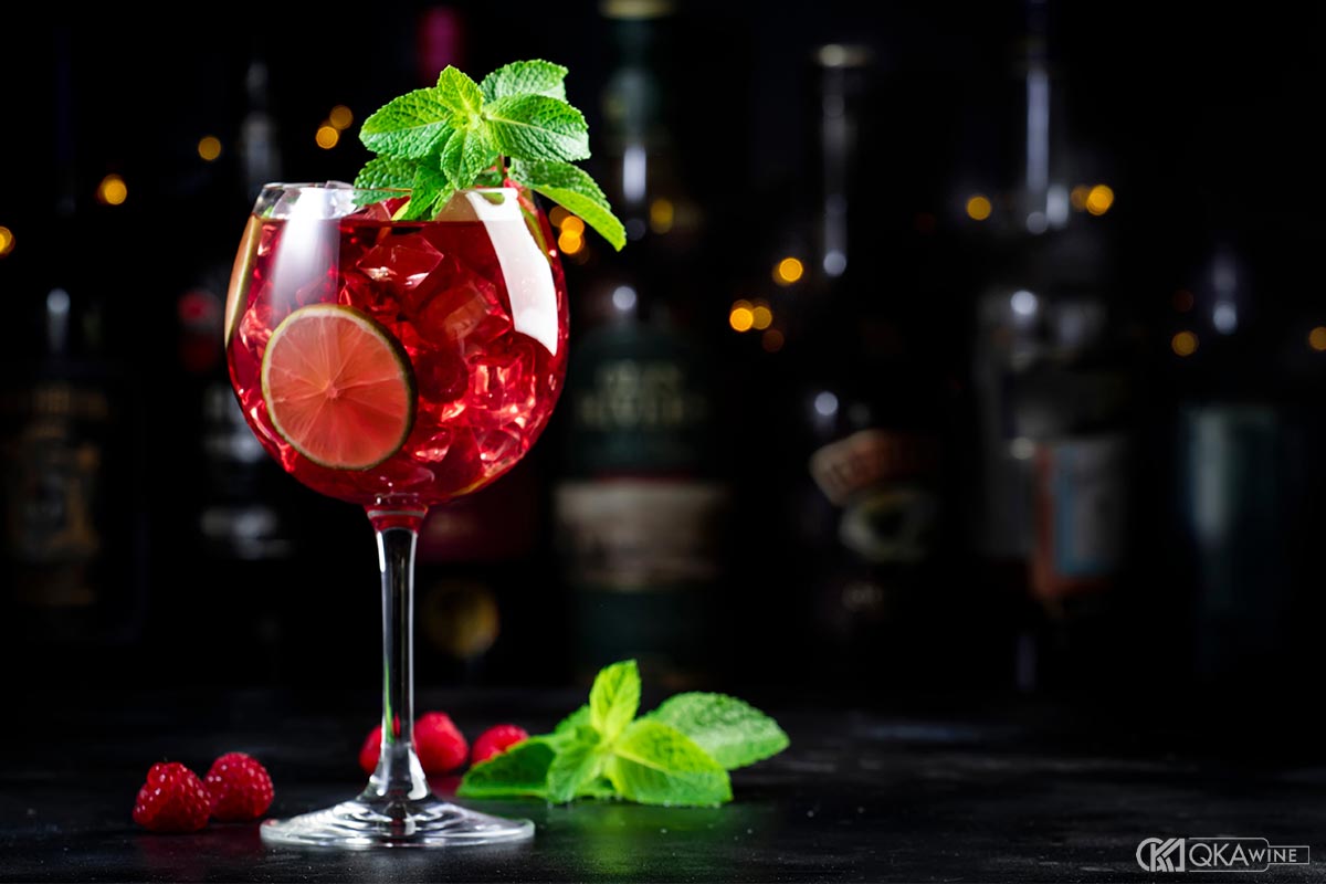 Cách pha cocktail rượu vang đỏ
