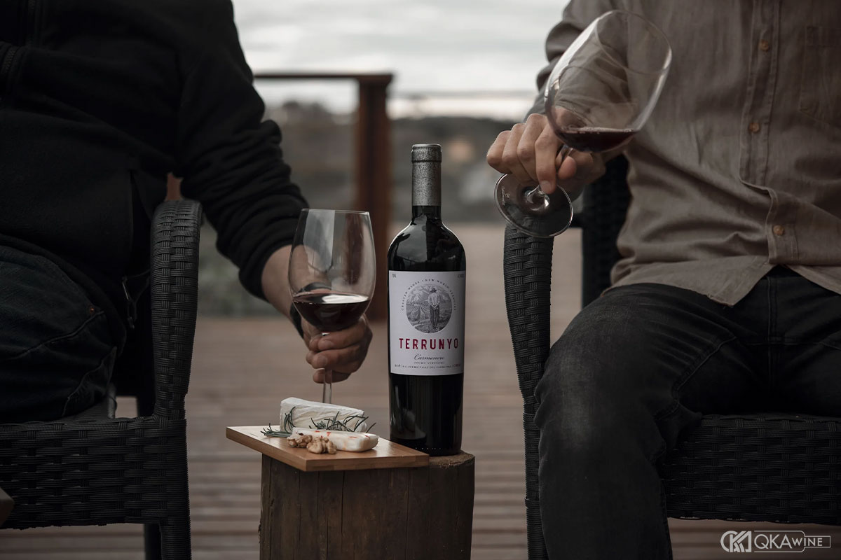 Cách uống vang Carmenère