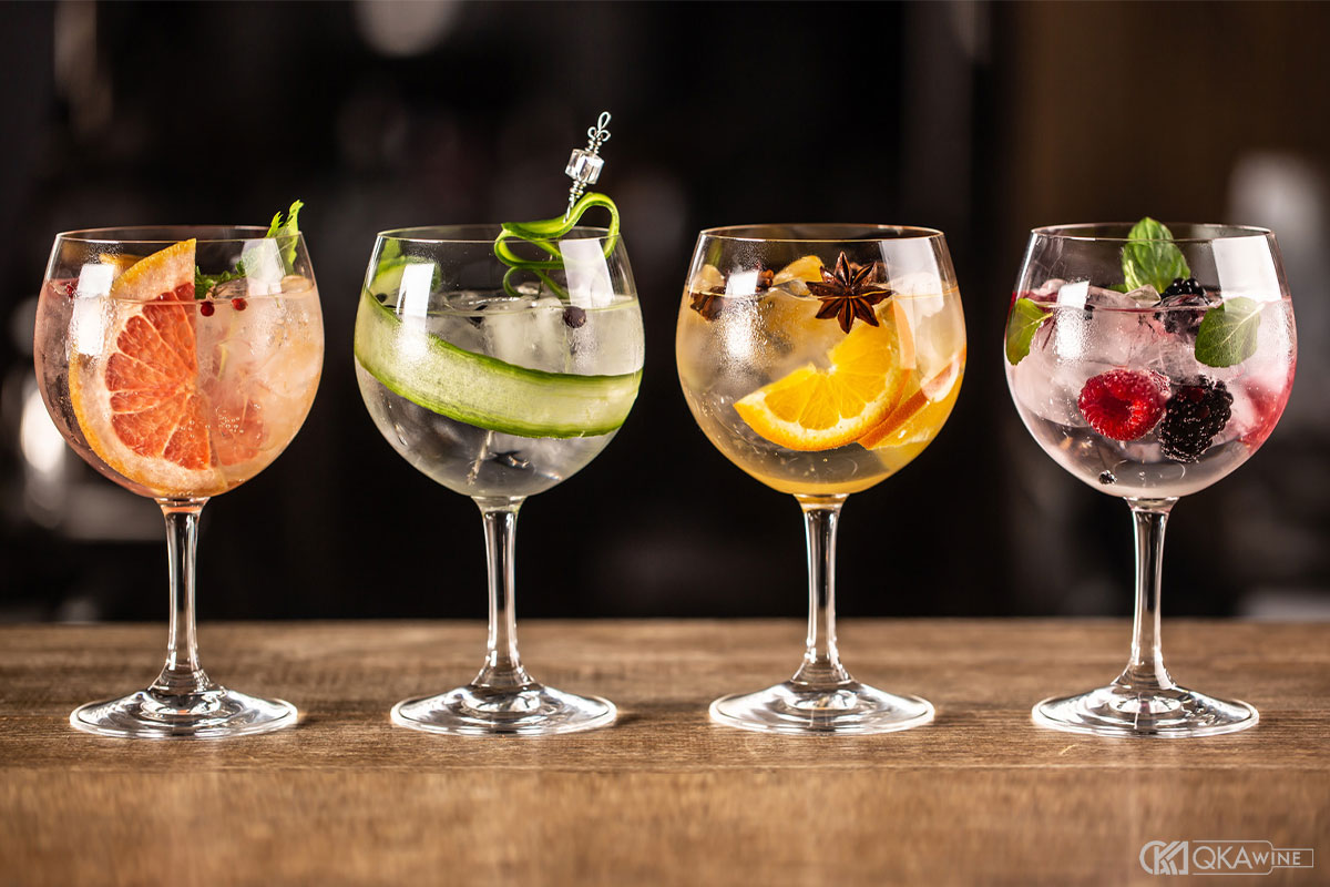 Cách chọn garnish uống Gin