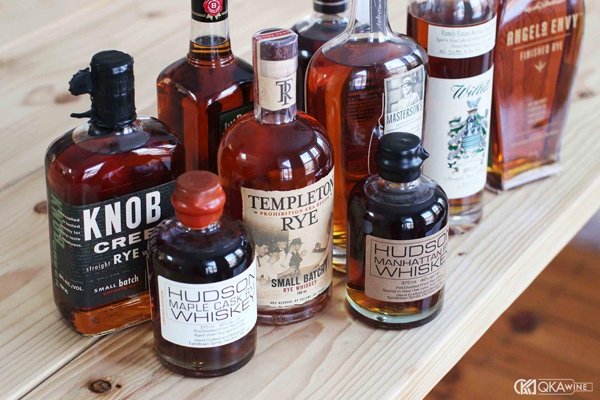Bảng giá rye whiskey cập nhật tại QKAWine