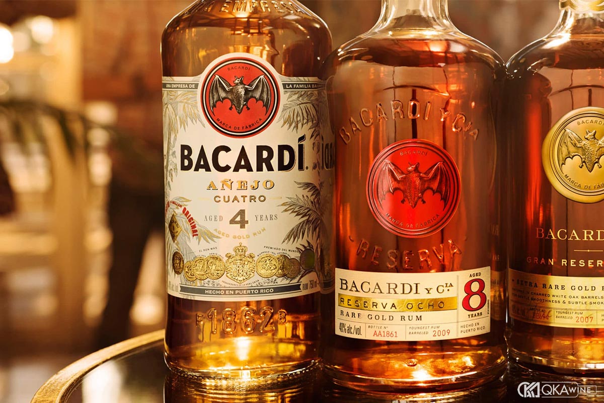 Một số dòng Rum ủ lâu năm nổi tiếng