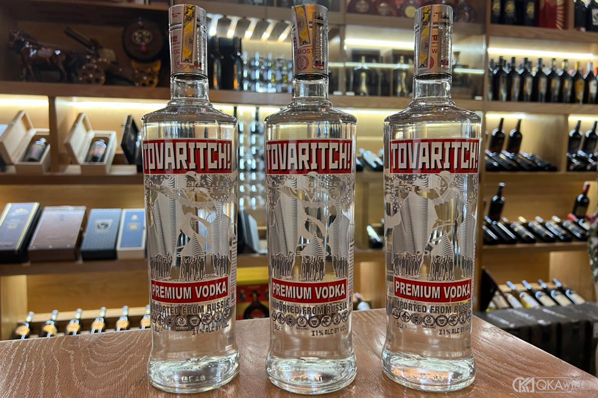 Mua rượu Vodka tinh khiết tại QKAWine