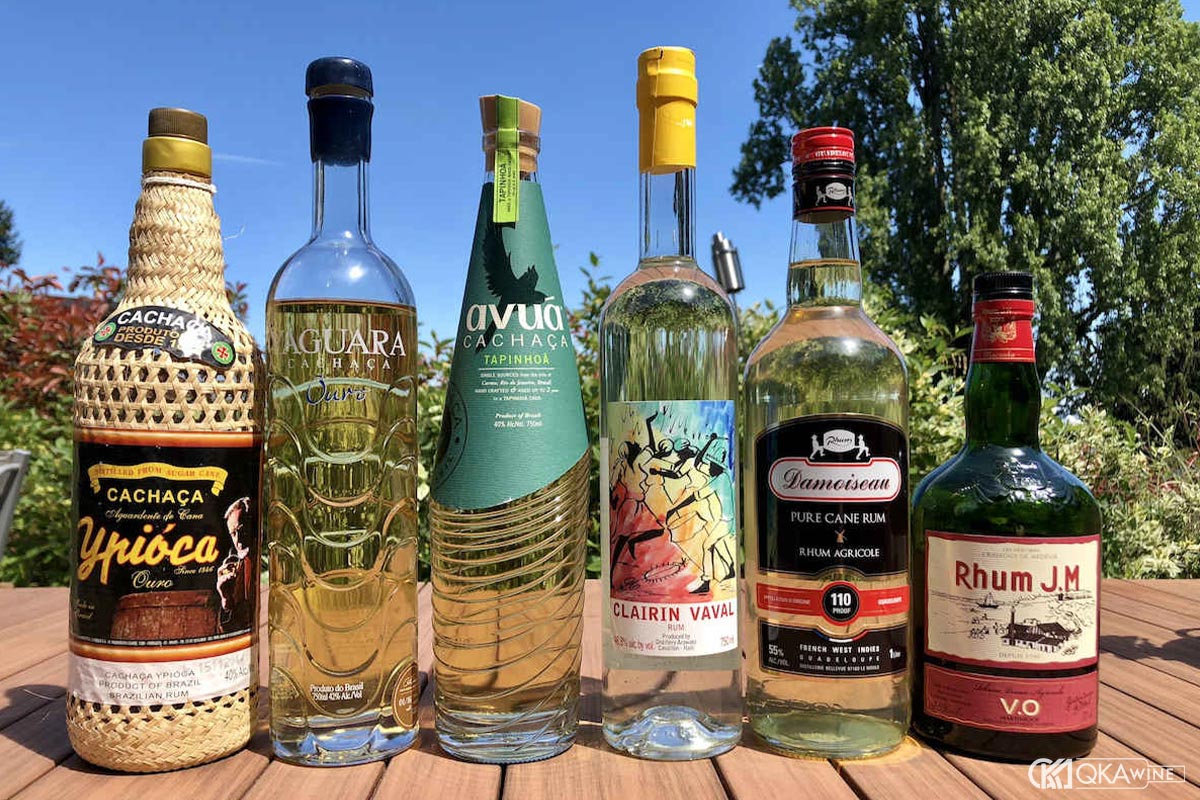 Cách phân loại rượu Rum theo màu sắc