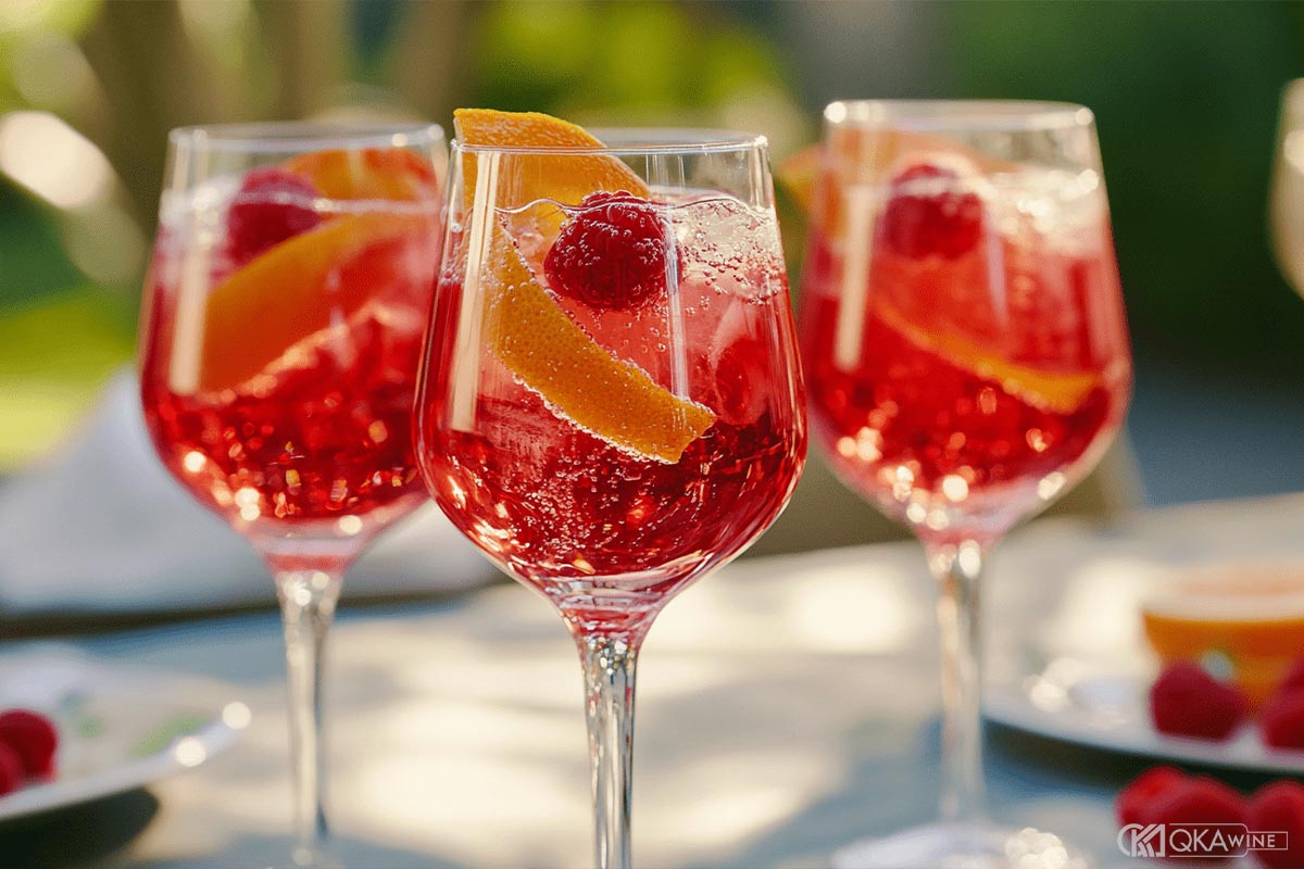 Red Wine Spritzer