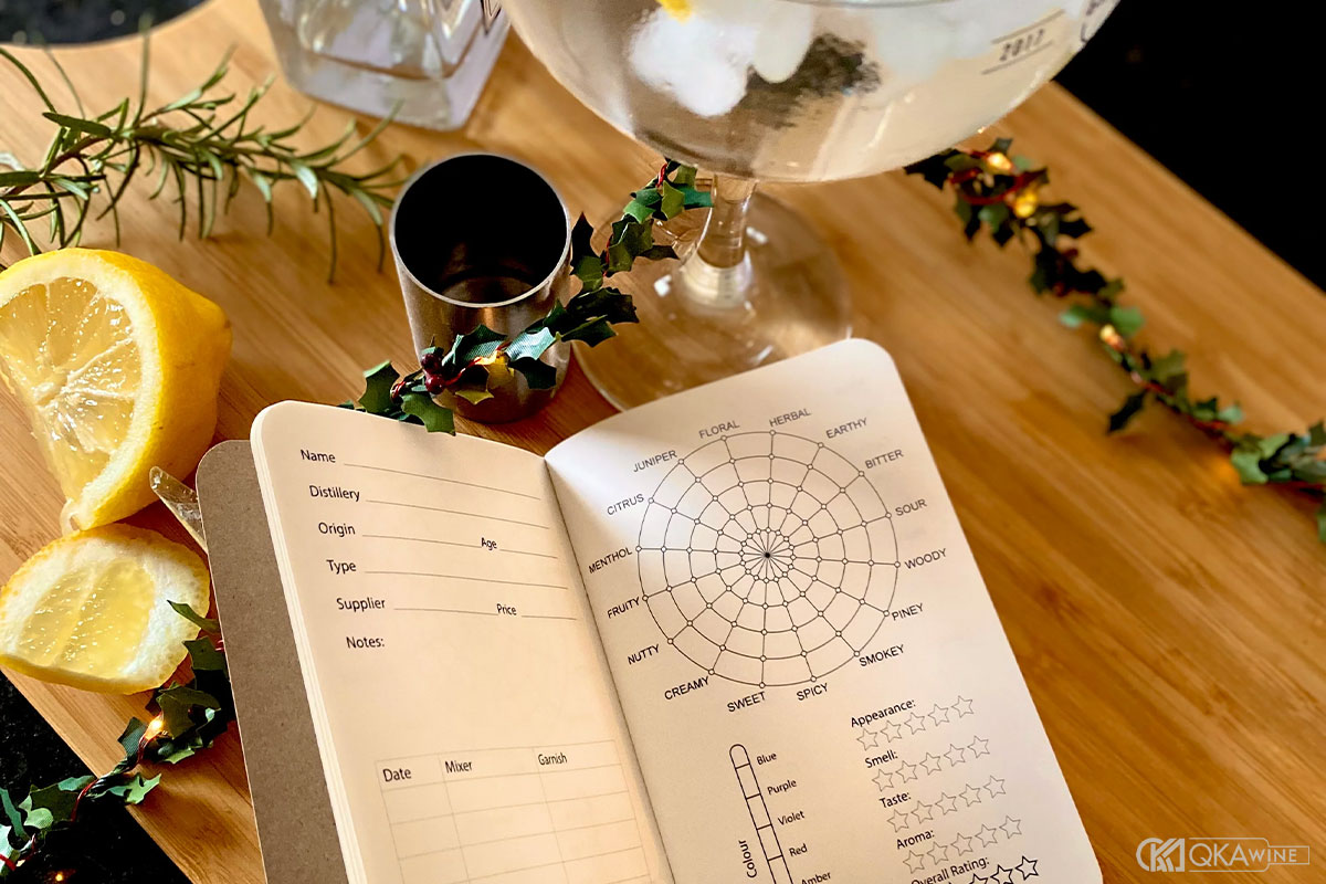 Tasting note rượu Gin