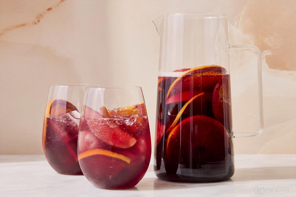 Tropical Red Wine Punch
