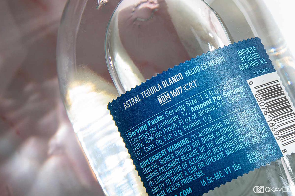 Các thuật ngữ trên nhãn Tequila