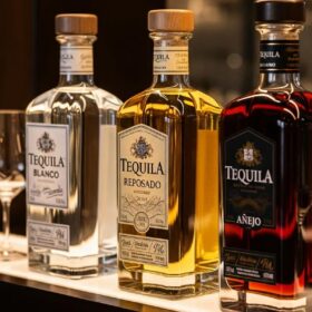 So sánh Tequila Blanco, Reposado, Añejo