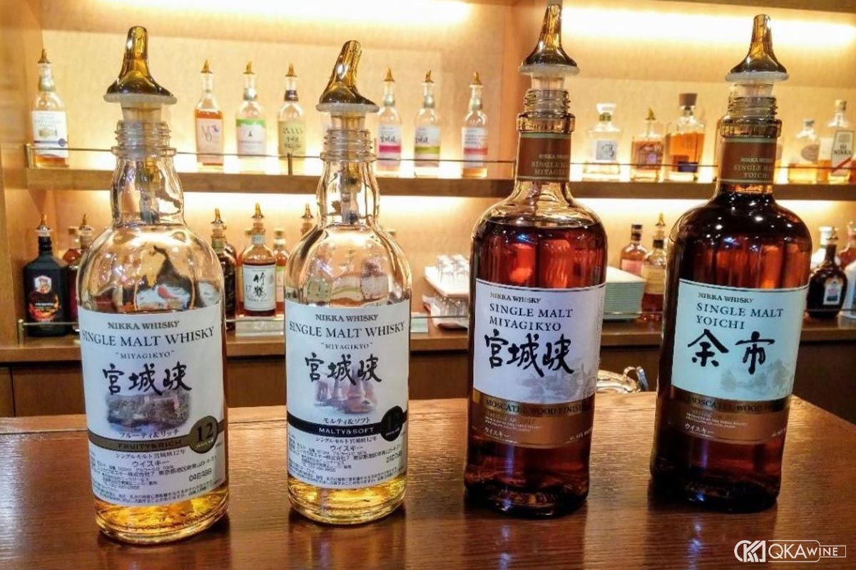 So sánh Yoichi và Miyagikyo