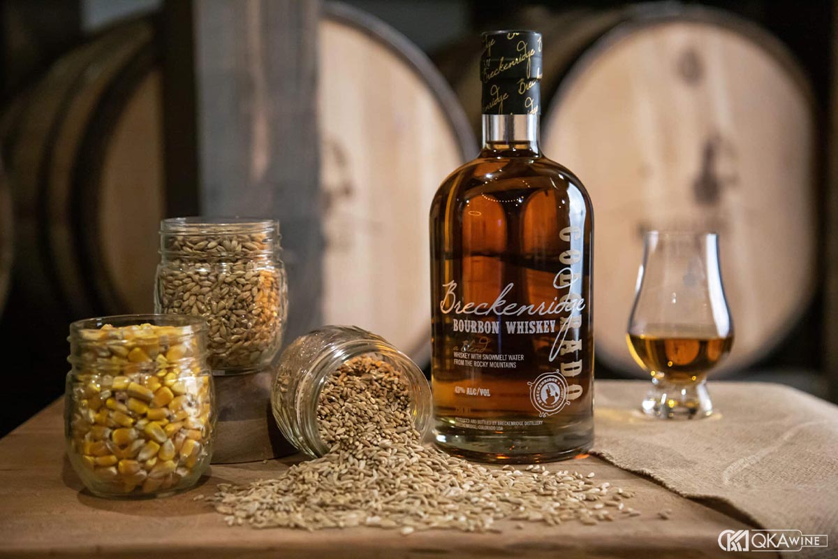 Tỷ lệ ngũ cốc trong Bourbon whiskey