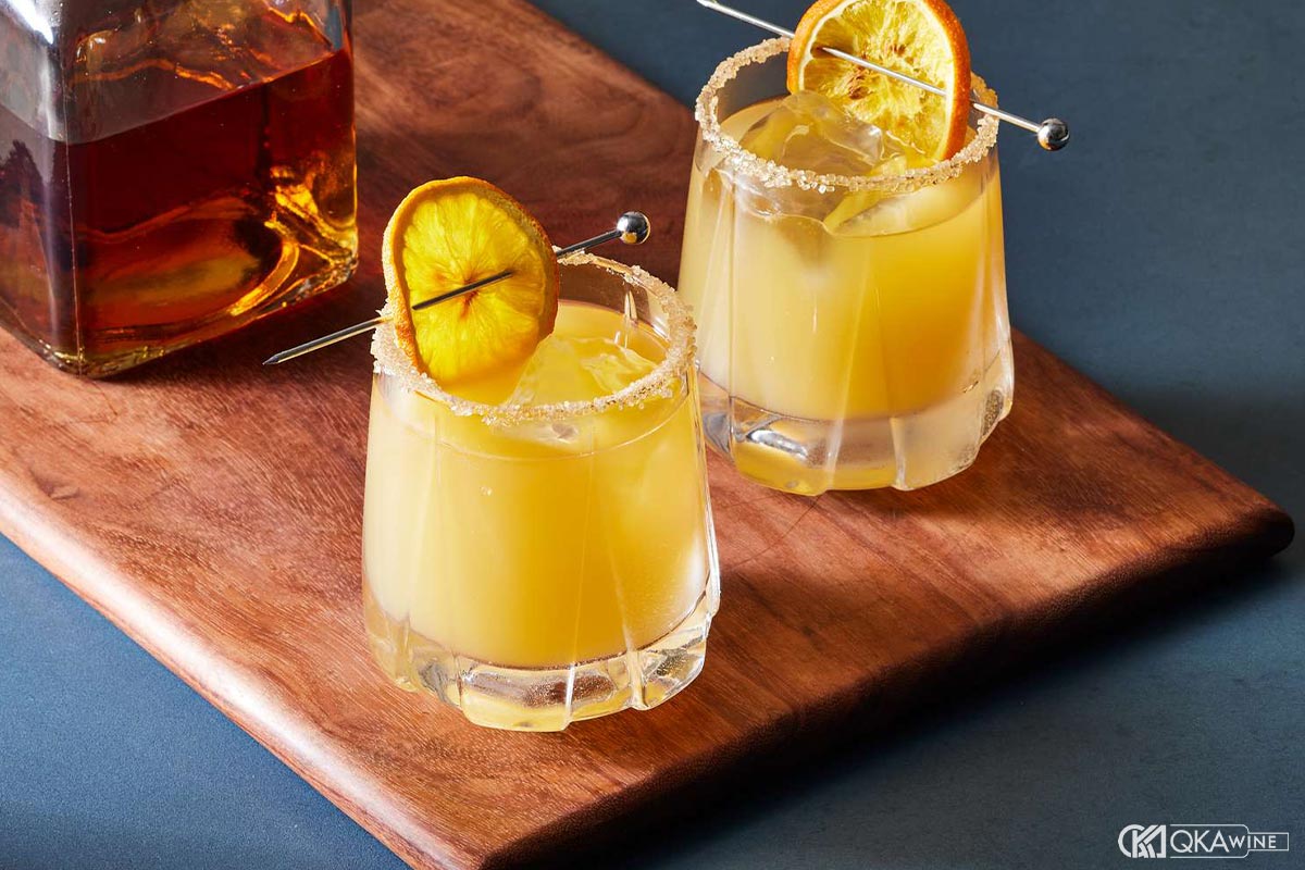 Whiskey Sour Bourbon whiskey cocktail