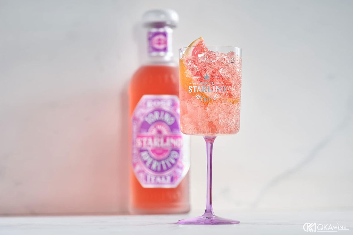 Cách pha Spritz với Starlino Rose, Arancione và Elderflower