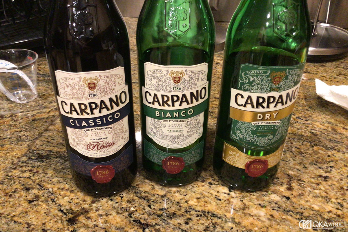 Carpano Dry và Noilly Prat Dry