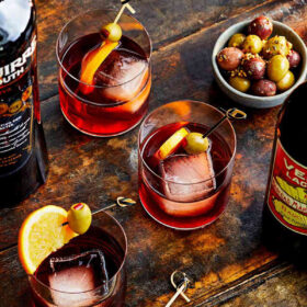 Cocktails Rouge Vermouth