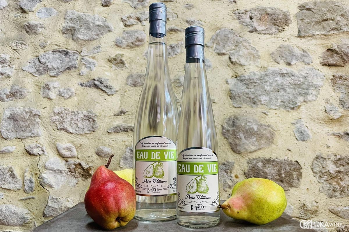 Phân biệt Eau-de-Vie, Poire Williams, Schnapps và Kirschwasser
