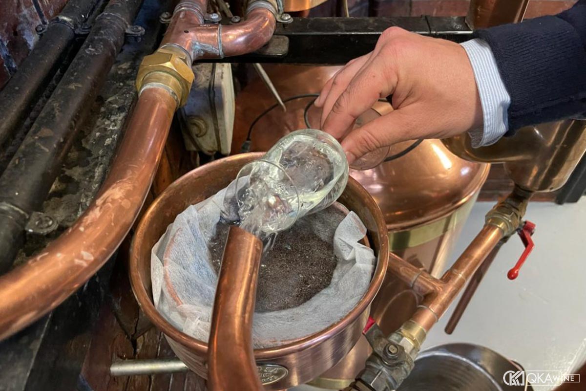 Quy trình chưng cất Eau-de-Vie