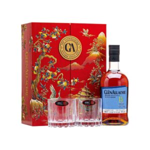 GlenAllachie 15 năm - Hộp quà Tết 2026 Màu đỏ