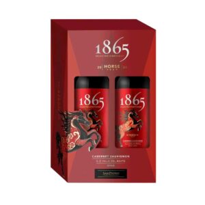 Vang 1865 Cabernet Sauvignon Horse Edition - Hộp quà đôi