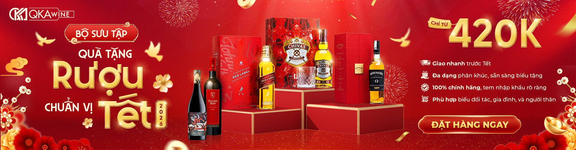 Quà tặng rượu Tết 2026