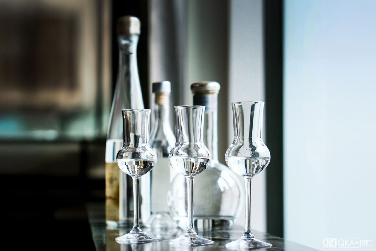 So sánh Grappa với Eau-de-Vie trái cây