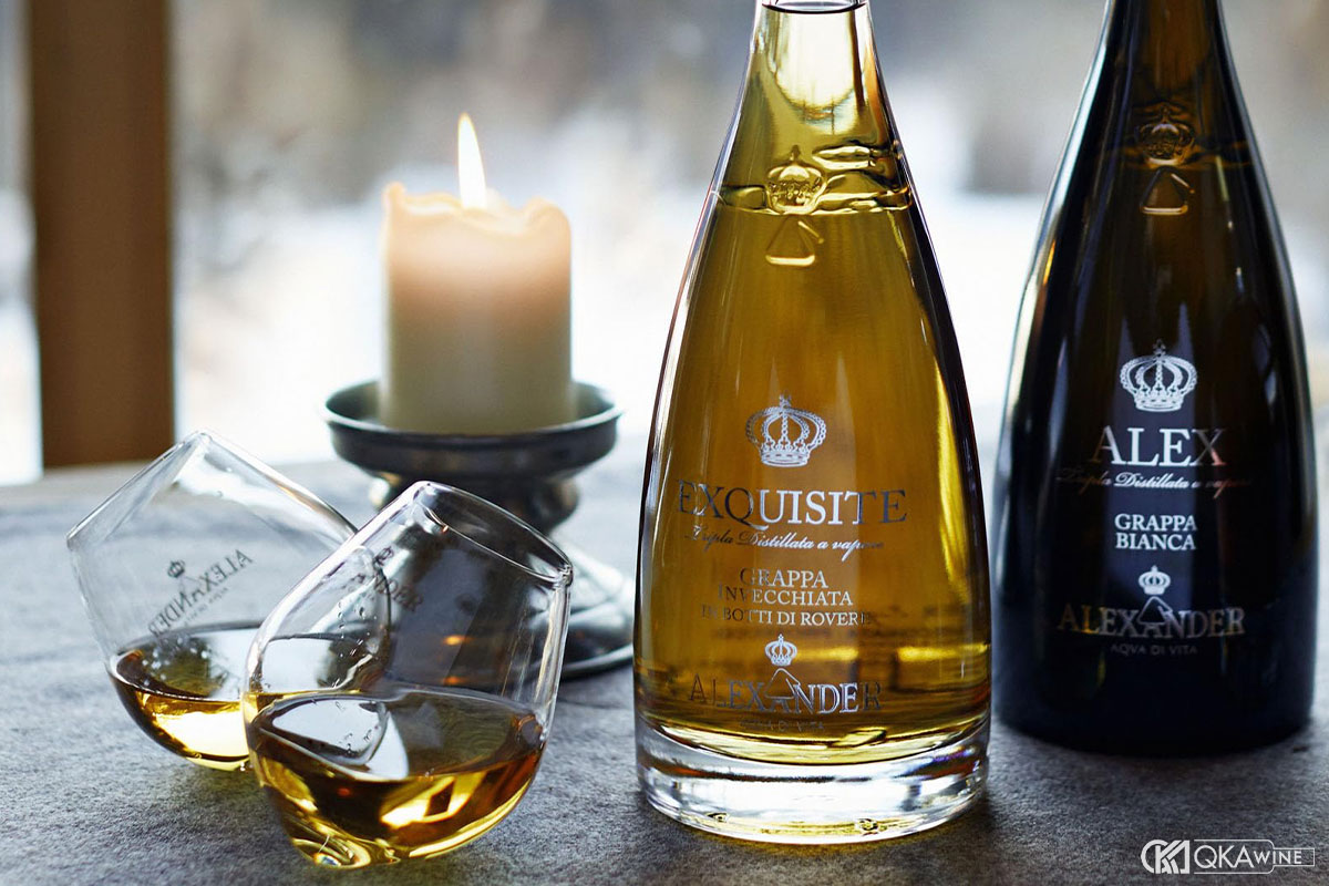 Cảm giác dễ uống Grappa Alexander đến từ yếu tố nào?