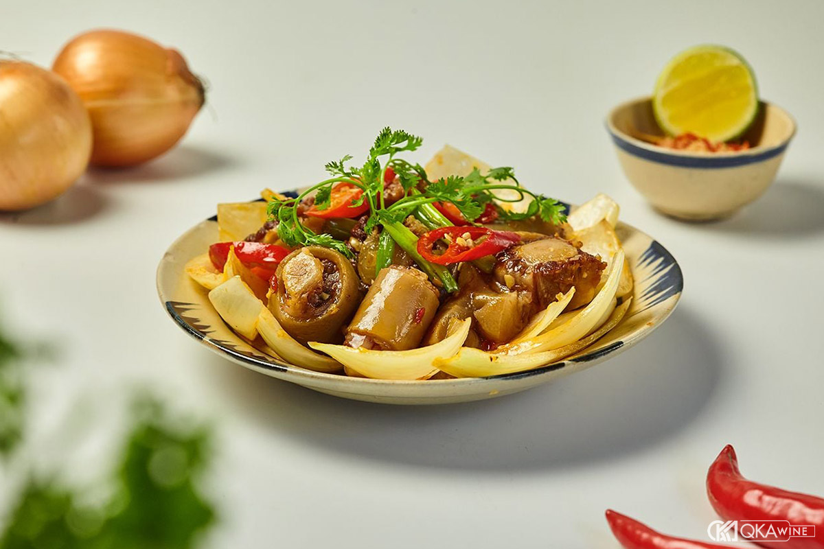 Món Việt nhiều ớt khá phù hợp với vang Bordeaux