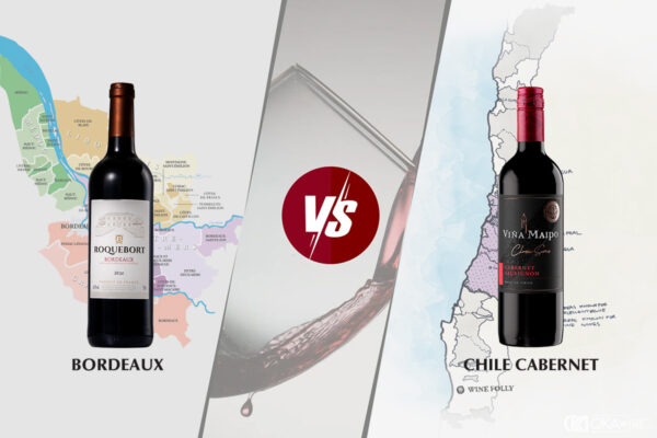 So sánh vang Bordeaux và Chile Cabernet
