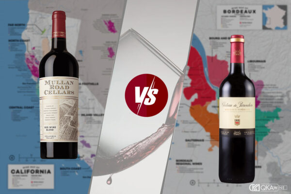 So sánh vang California và vang Bordeaux
