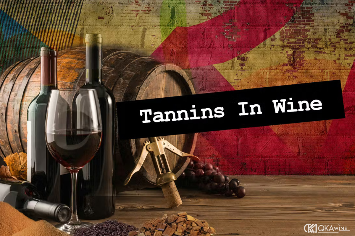 Tannin cao trong vang California