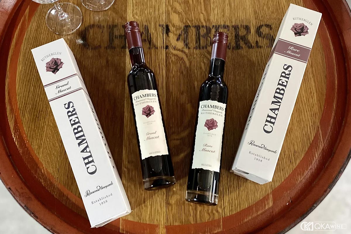 Các dòng vang nổi tiếng từ nho Muscat