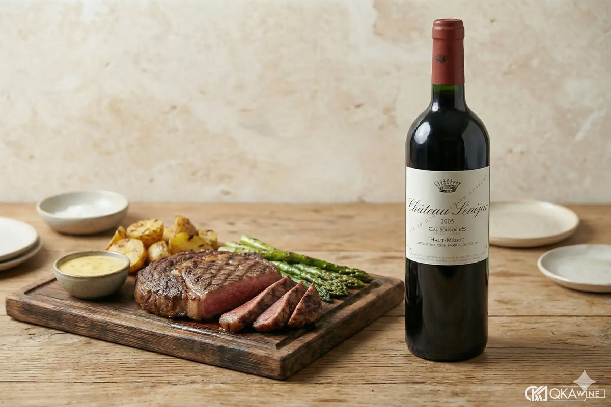 Cách chọn vang đỏ uống với thịt bò