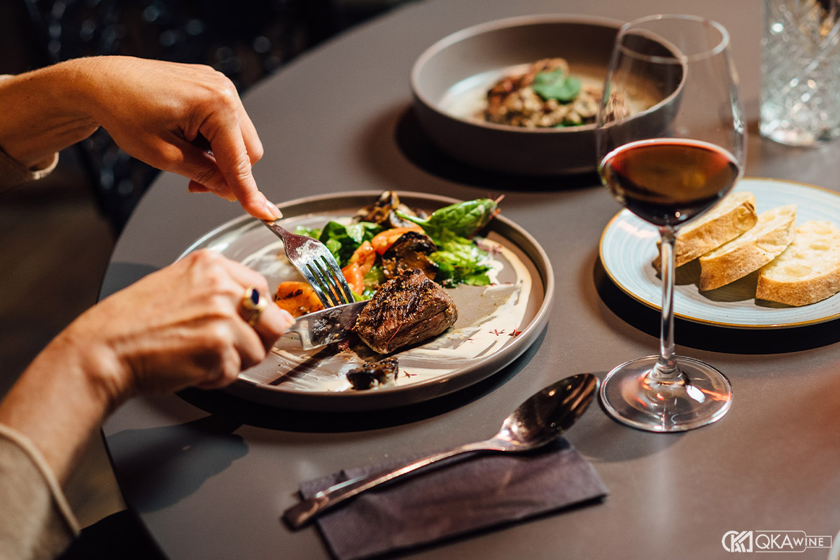 Merlot uống với món Âu nào?