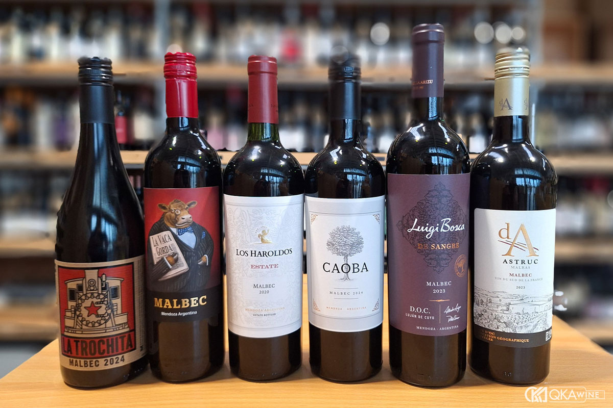 Những chai vang Malbec đáng chú ý