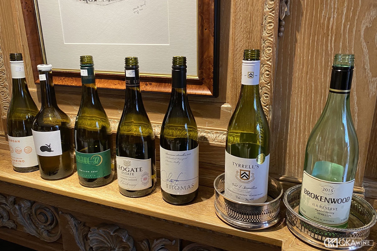 Rượu vang Semillon tiêu biểu