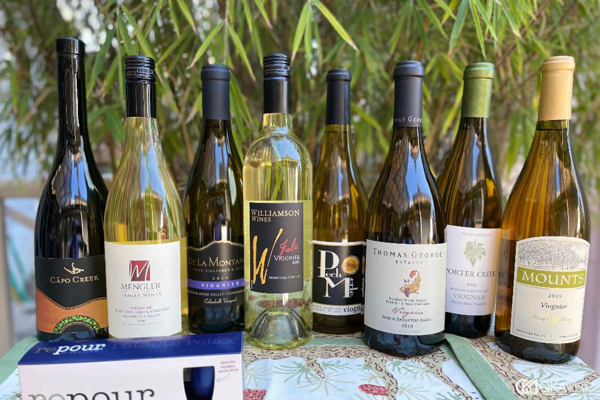 Những chai rượu vang Viognier nổi bật