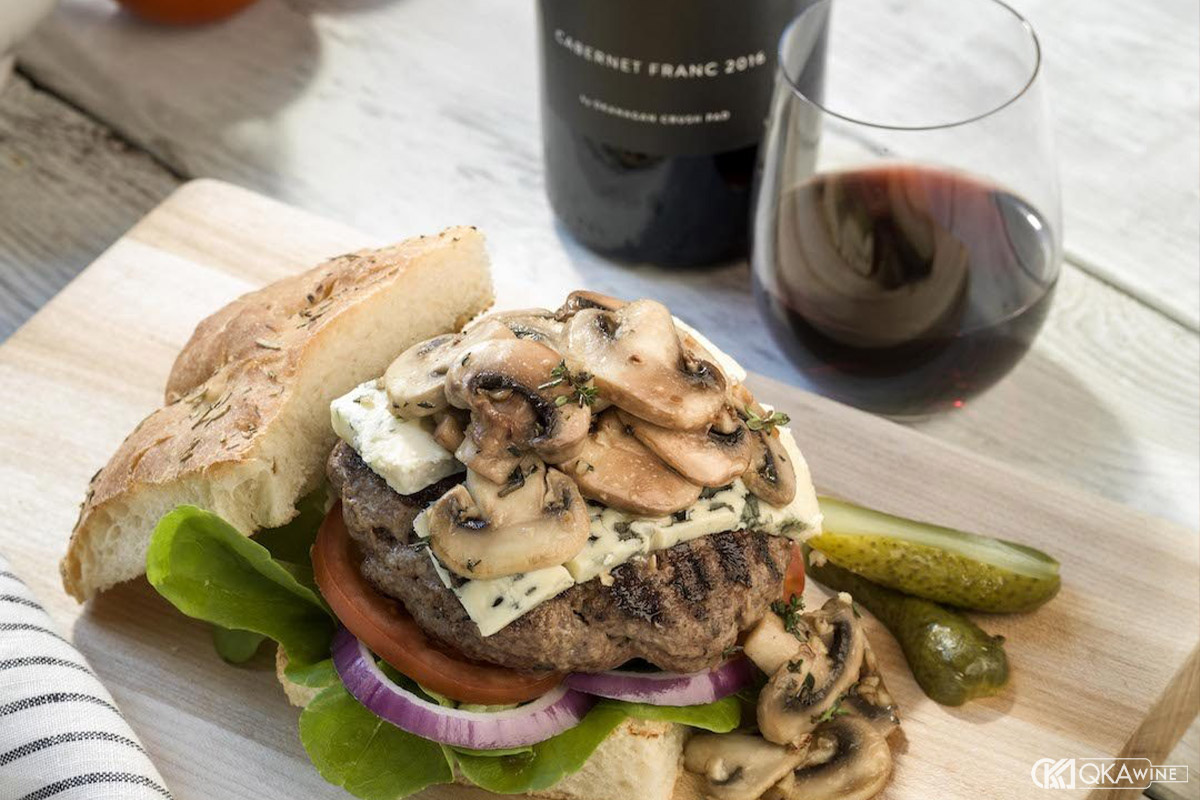 Cabernet Franc uống với món Âu