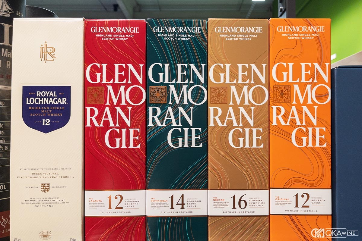 Các dòng Glenmorangie Whisky nổi bật