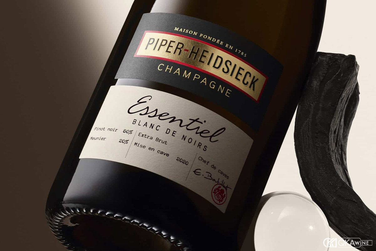 Cách đọc nhãn chai Blanc de Noirs