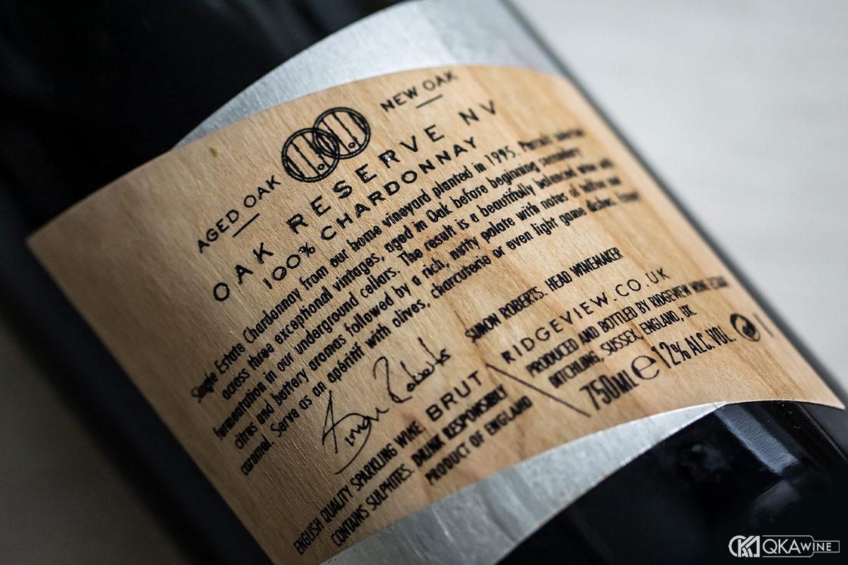 Cách đọc Oak Aging trên nhãn chai