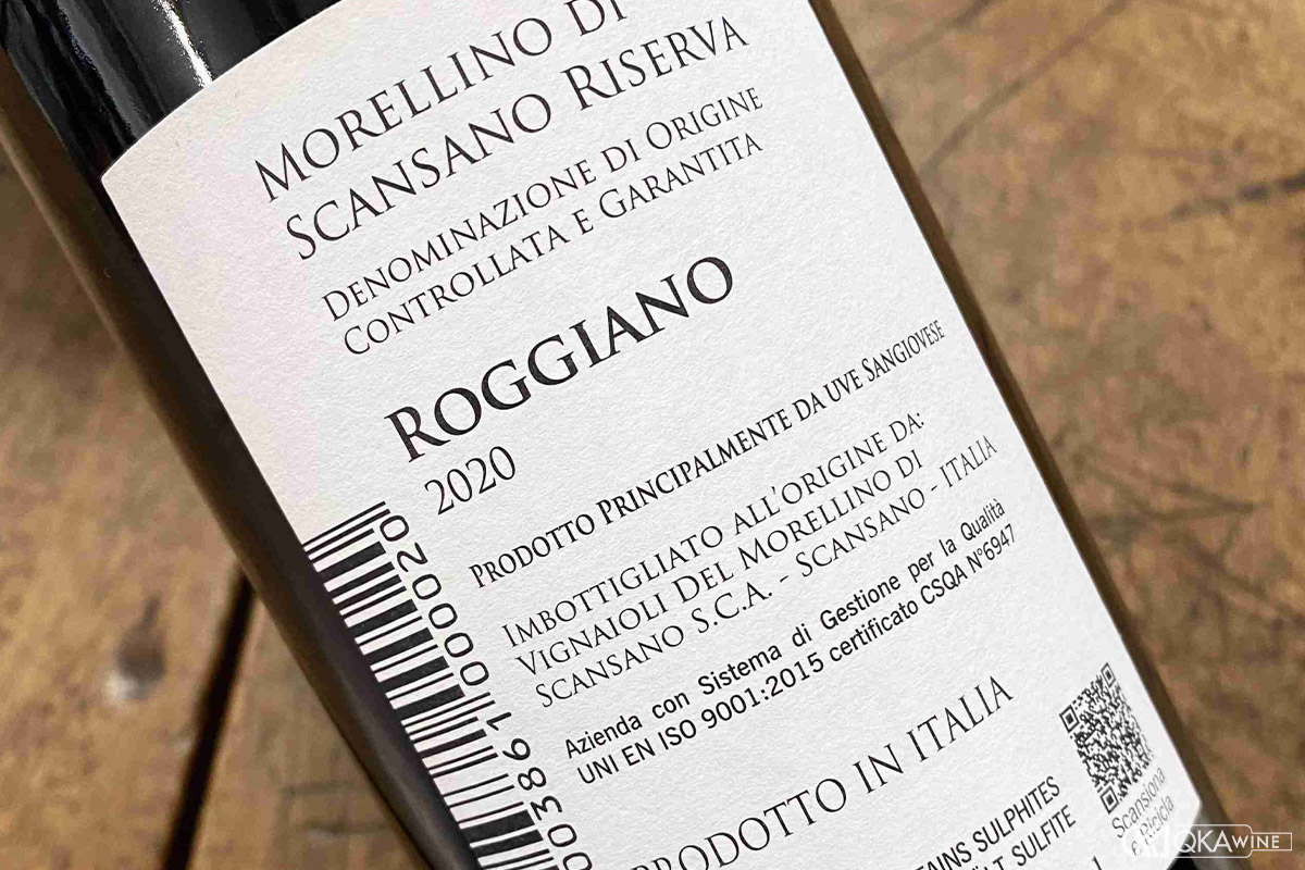 Cách đọc Riserva trên nhãn chai rượu vang