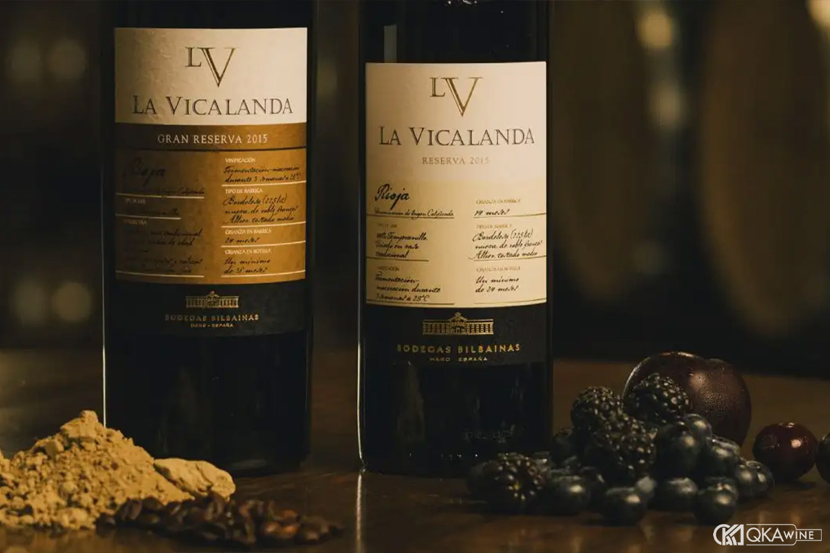 Crianza theo từng vùng vang Tây Ban Nha