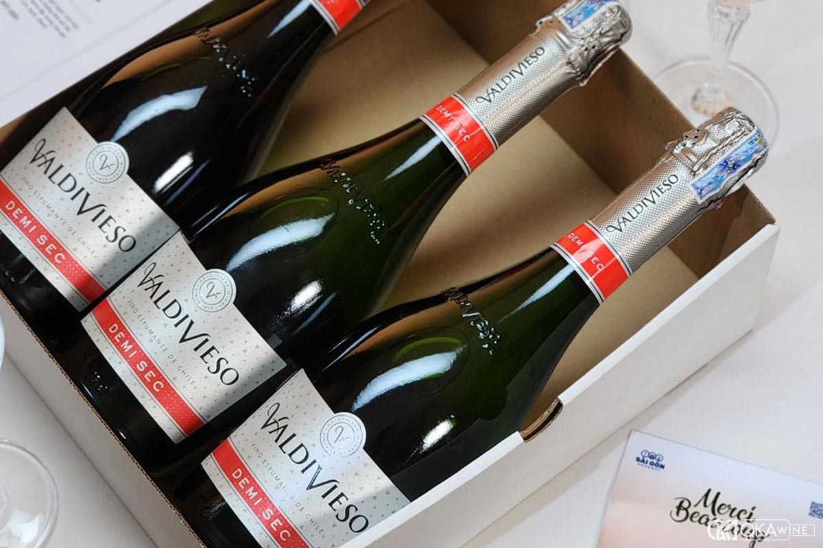 Đặc trưng hương vị của Demi-Sec Sparkling